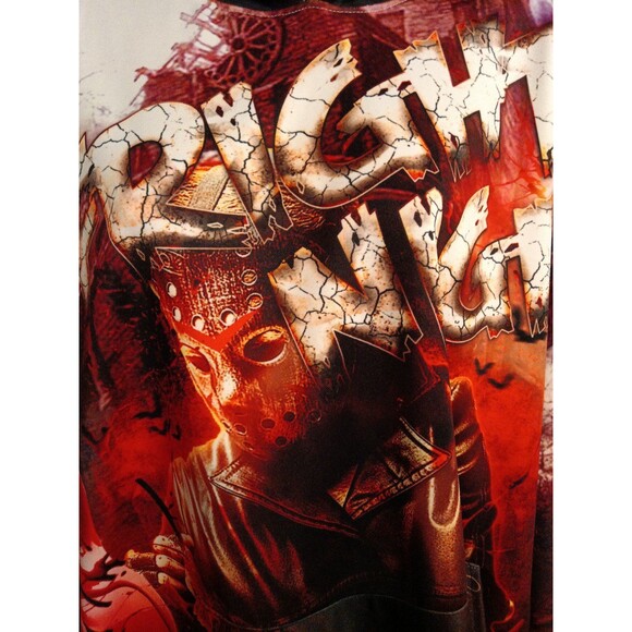 Fright Night all over print horror hoodie XL - Picture 2 of 5